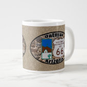 Historic Route 66 ~ Oatman, Arizona Grote Koffiekop (Voorkant rechts)