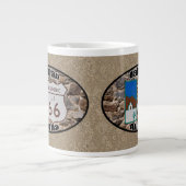 Historic Route 66 ~ Oatman, Arizona Grote Koffiekop (Voorkant)