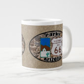 Historic Route 66 ~ Parks, Arizona Grote Koffiekop (Voorkant rechts)