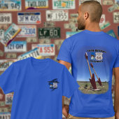 Historic Route 66 Twin Arrows, Arizona Photography T-shirt