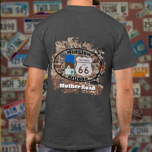 Historic Route 66 ~ Winslow, Arizona T-shirt