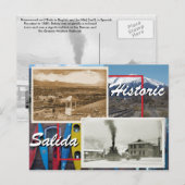 Historic Salida Briefkaart (Voorkant / Achterkant)