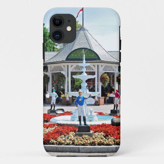 Historic Saratoga 150 op openingsdag Case-Mate iPhone Case (Achterkant)