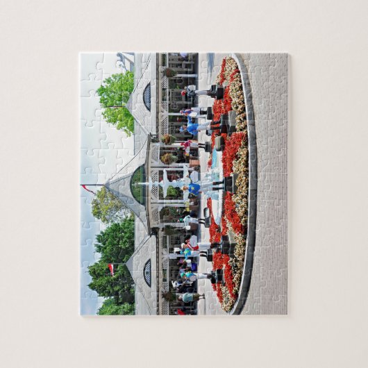 Historic Saratoga 150 op openingsdag Legpuzzel (Verticaal)