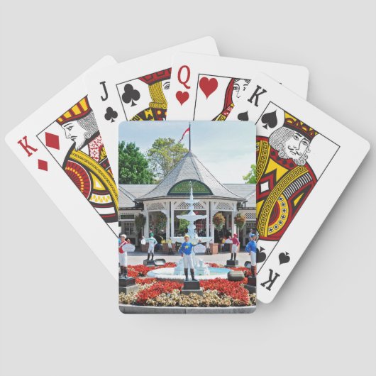 Historic Saratoga 150 op openingsdag Pokerkaarten (Achterkant)