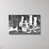 Historic Saratoga Race Course-Step Nicely Canvas Afdruk (Voorkant)