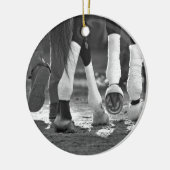 Historic Saratoga Race Course-Step Nicely Keramisch Ornament (Links)