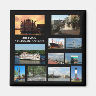 Historic Savannah, Georgia magnet