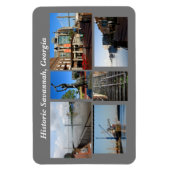 Historic Savannah, Georgia magnet Magneet (Verticaal)