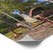 Historic Self-Service Gas Station, Texas Poster (Hoek)