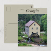Historic Sell's Mill in Hoschton Georgia Briefkaart (Voorkant / Achterkant)