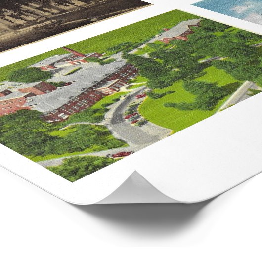 Historic Shelby NC Poster (Hoek)