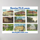 Historic Shelby NC Poster (Voorkant)