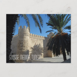 Historic Sousse Medina Street Scene Tunesië Briefkaart