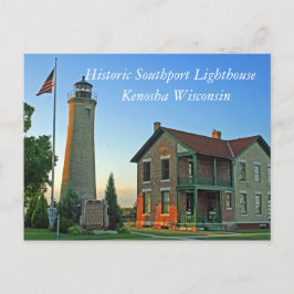 Historic Southport Lighthouse Briefkaart