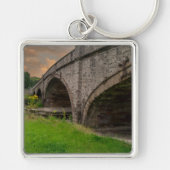 Historic St. Asaph Bridge Over River Elwy Sleutelhanger (Voorkant)