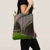 Historic St. Asaph Bridge Over River Elwy Tote Bag (Dichtbij)