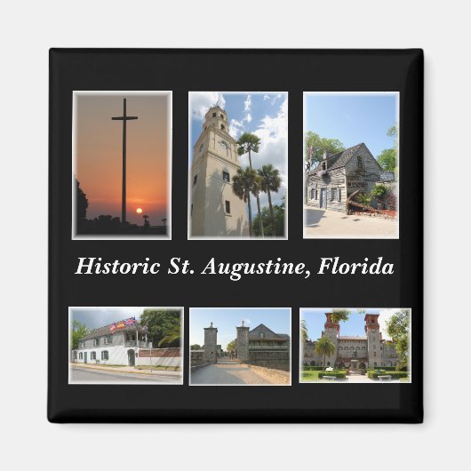 Historic St. Augustine, Florida Magneet (Voorkant)