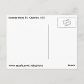 Historic St. Charles Briefkaart (Achterkant)