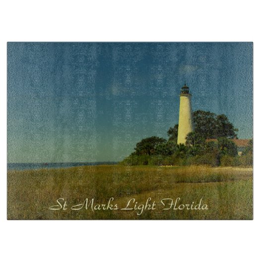 Historic St. Mark's Light Florida Cutting Board Snijplank (Voorkant)