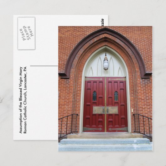 Historic St. Mary's Briefkaart (Voorkant / Achterkant)