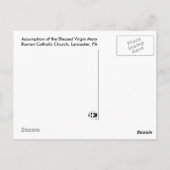 Historic St. Mary's Briefkaart (Achterkant)