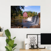 Historic Starr's Mill Poster (Thuiskantoor)
