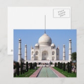 Historic Taj Mahal, Agra, India Briefkaart (Voorkant / Achterkant)