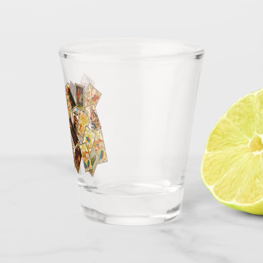 Historic Tarot Shot Glass Shot Glas (Rechts)