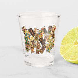 Historic Tarot Shot Glass Shot Glas