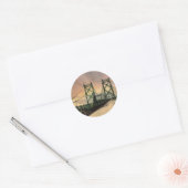 Historic Twin Bridges Stickers (Envelop)