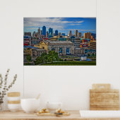 Historic Union Station - Kansas City Canvas Print (Keuken)