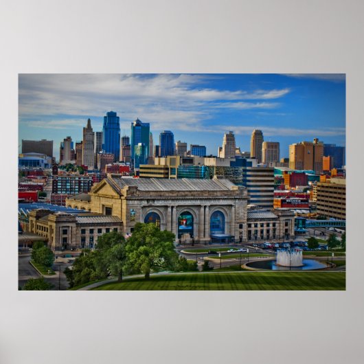 Historic Union Station - Kansas City Poster Print (Voorkant)