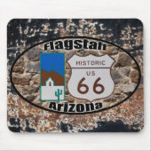 Historic US Route 66 Flagstaff Arizona Muismat (Voorkant)
