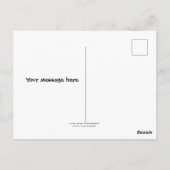 © Historic Villages of Shirakawa-go, Japan Travel Briefkaart (Achterkant)