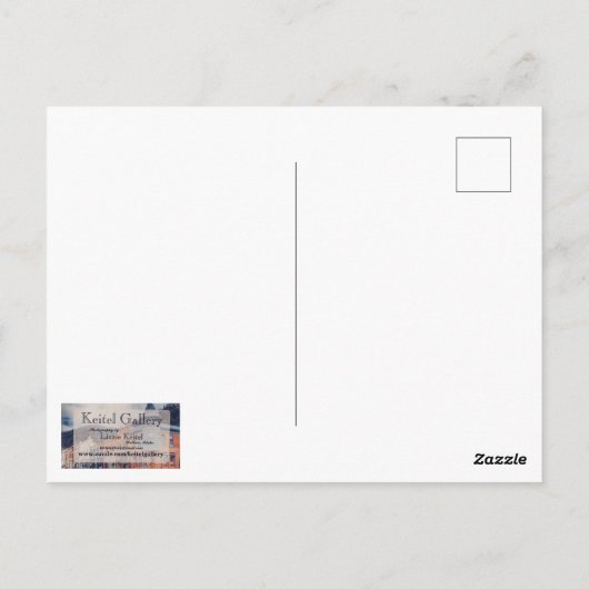 Historic Wallace Idaho Briefkaart (Achterkant)