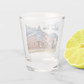 Historic Wallace Idaho Shot Glas (Achterkant)