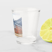 Historic Wallace Idaho Shot Glas (Rechts)