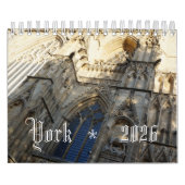 Historic York 2026 calendar Kalender (Hoes)