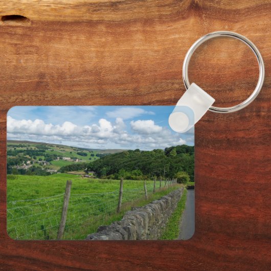 Historic Yorkshire Landscape Sleutelhanger (Voorkant)