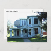 Historic Yreka Victoriaans Home Briefkaart (Voorkant / Achterkant)