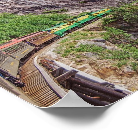 Historic Yukon Train (Canada) Poster (Hoek)