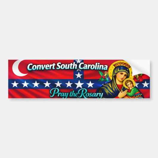 Historical Convert South Carolina Bumper Sticker (Voorkant)