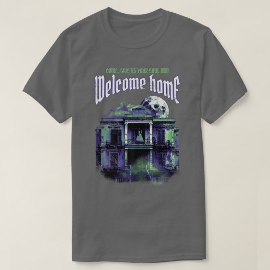 Historical Downtown Haunted House T-shirt (Design voorkant)