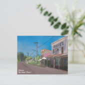 Historical Hawaii Plantation Town Honomu Nostalgic Briefkaart (Staand voorkant)