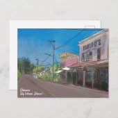 Historical Hawaii Plantation Town Honomu Nostalgic Briefkaart (Voorkant / Achterkant)
