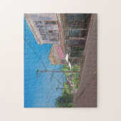 Historical Hawaii Plantation Town Honomu Nostalgic Legpuzzel (Verticaal)