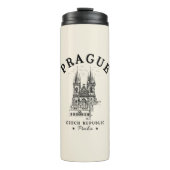 Historical Landscape of Prague, Czech Republic Thermosbeker (Voorkant)