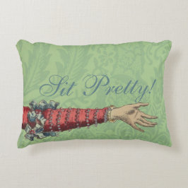 Historical Romance Manicule Pretty Accent Pillow Accent Kussen
