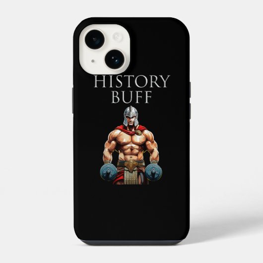 Historicus Romeinse Centurio iPhone Hoesje (Achterkant)